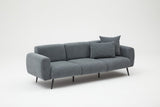 Canapea fixă Side, Diverse culori, Diverse configurații, Diverse dimensiuni - Antracit - 235x82x77 cm - 3 locuri | SKU: 825BLC2855 | Canapea fixă Side, varianta Antracit - 235x82x77 cm - 3 locuri, produs pentru amenajarea locuinței, disponibil online în România la CasaMob