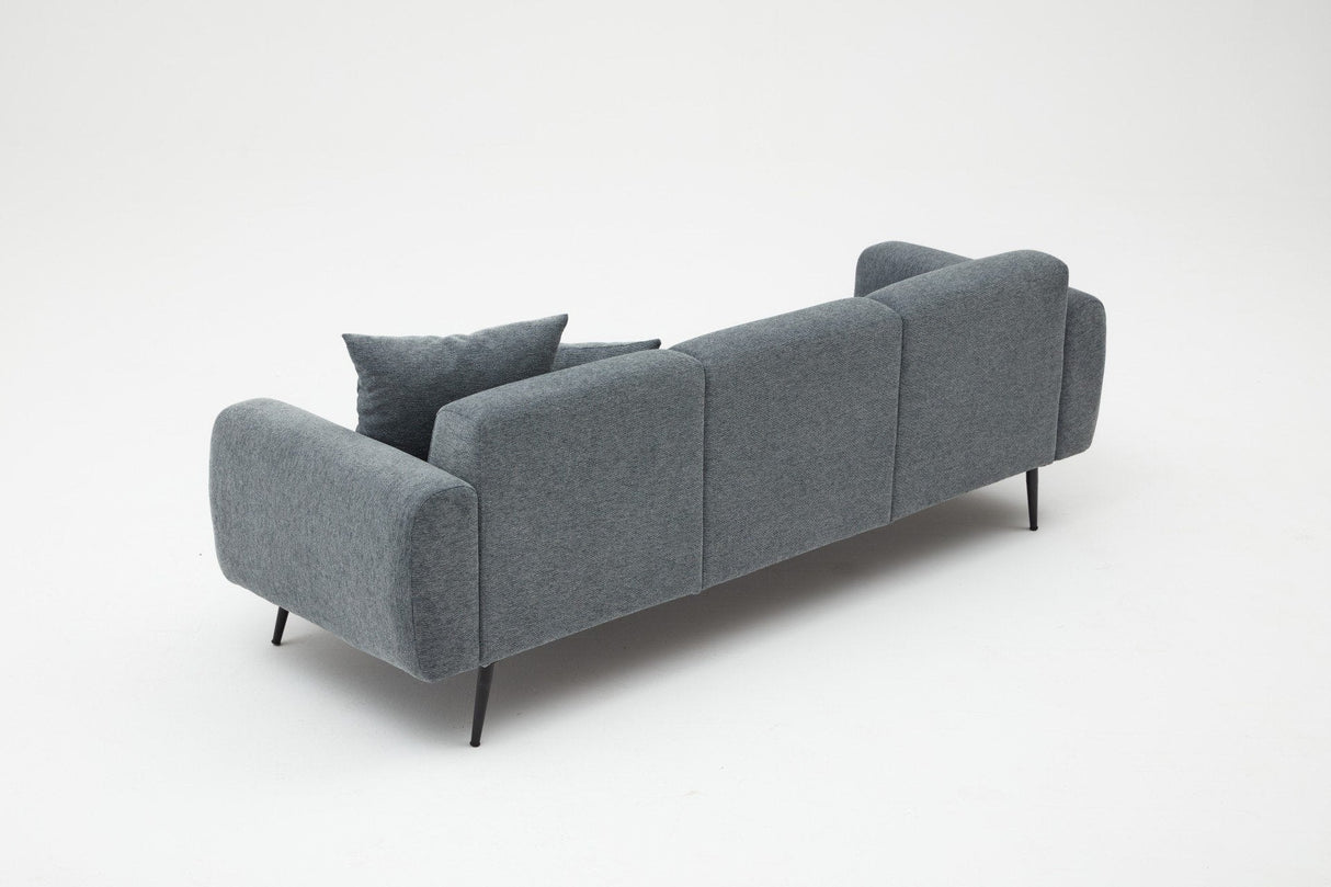 Canapea fixă Side, Diverse culori, Diverse configurații, Diverse dimensiuni - Antracit - 235x82x77 cm - 3 locuri | SKU: 825BLC2855 | Canapea fixă Side, varianta Antracit - 235x82x77 cm - 3 locuri, produs pentru amenajarea locuinței, disponibil online în România la CasaMob