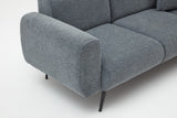 Canapea fixă Side, Diverse culori, Diverse configurații, Diverse dimensiuni - Antracit - 235x82x77 cm - 3 locuri | SKU: 825BLC2855 | Canapea fixă Side, varianta Antracit - 235x82x77 cm - 3 locuri, produs pentru amenajarea locuinței, disponibil online în România la CasaMob