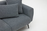 Canapea fixă Side, Diverse culori, Diverse configurații, Diverse dimensiuni - Antracit - 235x82x77 cm - 3 locuri | SKU: 825BLC2855 | Canapea fixă Side, varianta Antracit - 235x82x77 cm - 3 locuri, produs pentru amenajarea locuinței, disponibil online în România la CasaMob