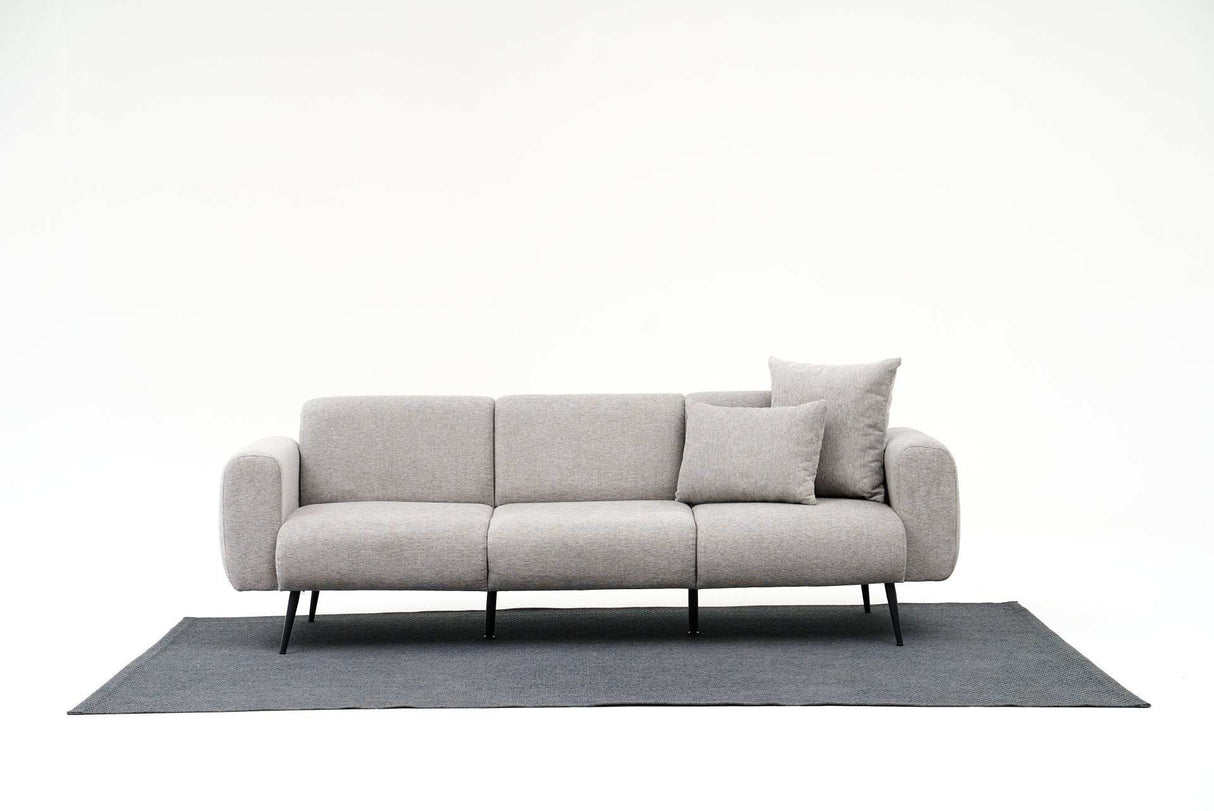 Canapea fixă Side, Diverse culori, Diverse configurații, Diverse dimensiuni - Gri deschis - 235x82x77 cm - 3 locuri | SKU: 825BLC2882 | Canapea fixă Side, varianta Gri deschis - 235x82x77 cm - 3 locuri, produs pentru amenajarea locuinței, disponibil online în România la CasaMob
