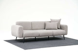 Canapea fixă Side, Diverse culori, Diverse configurații, Diverse dimensiuni - Gri deschis - 235x82x77 cm - 3 locuri | SKU: 825BLC2882 | Canapea fixă Side, varianta Gri deschis - 235x82x77 cm - 3 locuri, produs pentru amenajarea locuinței, disponibil online în România la CasaMob