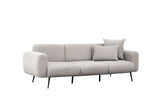 Canapea fixă Side, Diverse culori, Diverse configurații, Diverse dimensiuni - Gri deschis - 235x82x77 cm - 3 locuri | SKU: 825BLC2882 | Canapea fixă Side, varianta Gri deschis - 235x82x77 cm - 3 locuri, produs pentru amenajarea locuinței, disponibil online în România la CasaMob