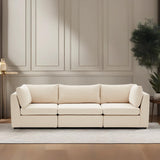 Canapea fixă 3 locuri Mottona 3-Seat, Diverse culori, 90x90x84 cm - Crem | SKU: 825BLC2866 | Canapea fixă 3 locuri Mottona 3-Seat, 90x90x84 cm, varianta Crem, produs pentru amenajarea locuinței, disponibil online în România la CasaMob