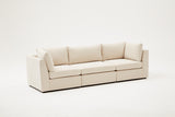 Canapea fixă 3 locuri Mottona 3-Seat, Diverse culori, 90x90x84 cm - Crem | SKU: 825BLC2866 | Canapea fixă 3 locuri Mottona 3-Seat, 90x90x84 cm, varianta Crem, produs pentru amenajarea locuinței, disponibil online în România la CasaMob