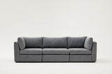 Canapea fixă 3 locuri Mottona 3-Seat, Diverse culori, 90x90x84 cm - Gri | SKU: 825BLC2867 | Canapea fixă 3 locuri Mottona 3-Seat, 90x90x84 cm, varianta Gri, produs pentru amenajarea locuinței, disponibil online în România la CasaMob