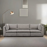Canapea fixă 3 locuri Mottona 3-Seat, Diverse culori, 90x90x84 cm - Gri deschis | SKU: 825BLC2877 | Canapea fixă 3 locuri Mottona 3-Seat, 90x90x84 cm, varianta Gri deschis, produs pentru amenajarea locuinței, disponibil online în România la CasaMob