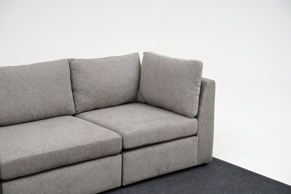 Canapea fixă 3 locuri Mottona 3-Seat, Diverse culori, 90x90x84 cm - Gri deschis | SKU: 825BLC2877 | Canapea fixă 3 locuri Mottona 3-Seat, 90x90x84 cm, varianta Gri deschis, produs pentru amenajarea locuinței, disponibil online în România la CasaMob