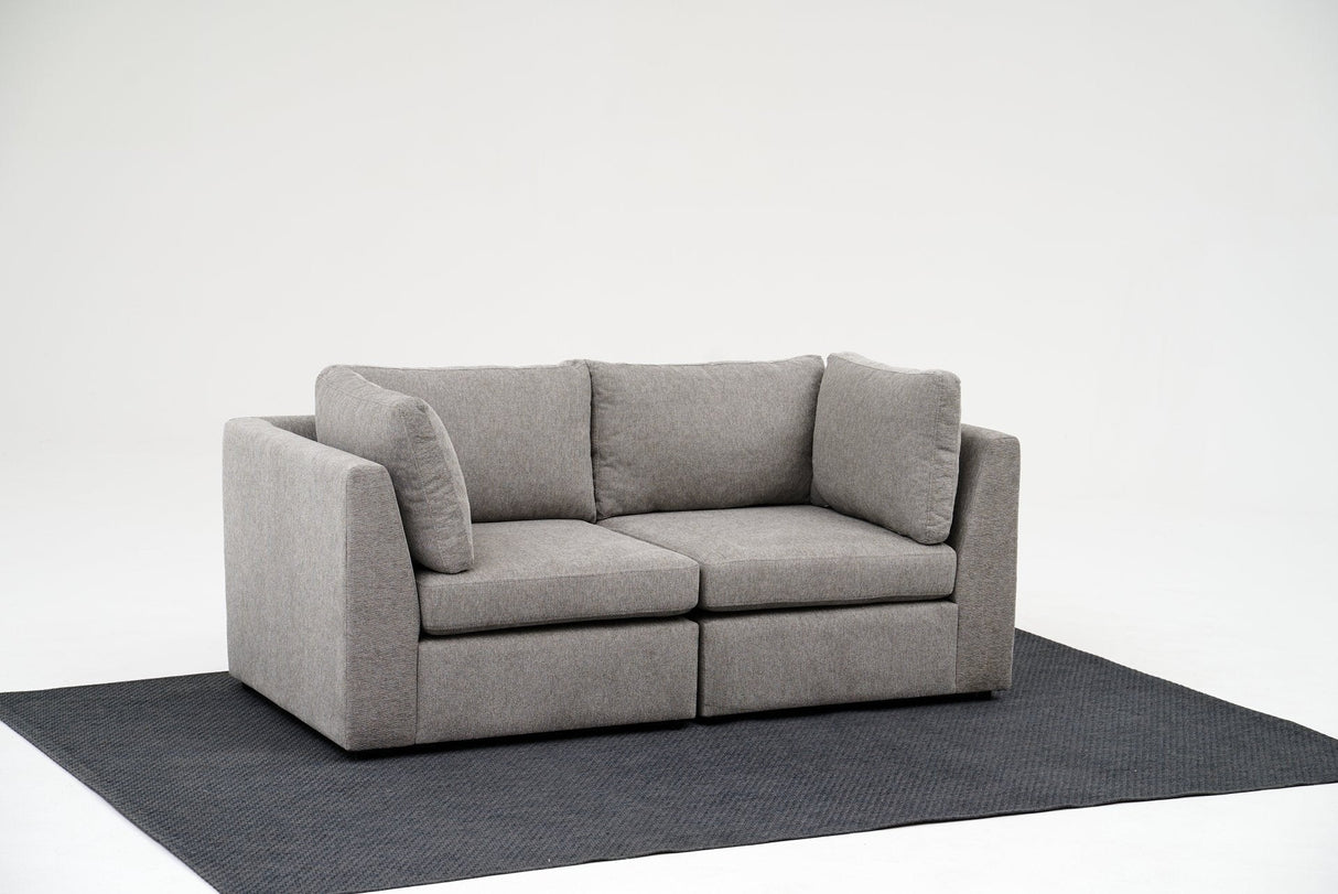 Canapea fixă 2 locuri Mottona 2-Seat, Diverse culori, 90x90x84 cm - Gri deschis | SKU: 825BLC2878 | Canapea fixă 2 locuri Mottona 2-Seat, 90x90x84 cm, varianta Gri deschis, produs pentru amenajarea locuinței, disponibil online în România la CasaMob