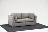 Canapea fixă 2 locuri Mottona 2-Seat, Diverse culori, 90x90x84 cm - Gri deschis | SKU: 825BLC2878 | Canapea fixă 2 locuri Mottona 2-Seat, 90x90x84 cm, varianta Gri deschis, produs pentru amenajarea locuinței, disponibil online în România la CasaMob
