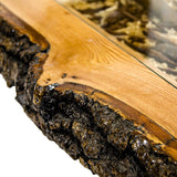 Măsuță de cafea Miyola Large, Stejar - Maro, 150x60x46 cm