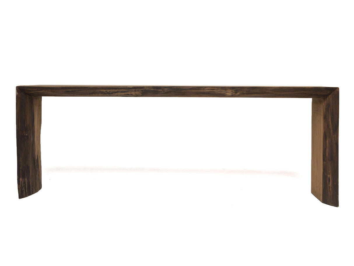 Comodă TV Qumbu, Maro, 130x28x45 cm