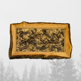Măsuță de cafea Miyola, Stejar - Maro, 102x60x46 cm