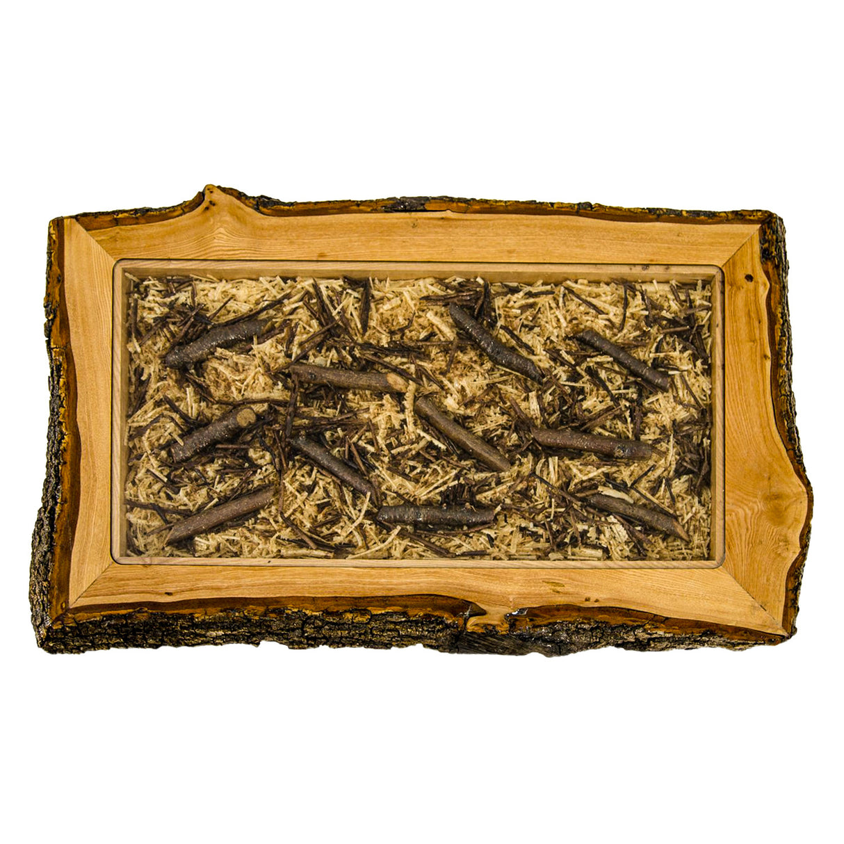 Măsuță de cafea Miyola Large, Stejar - Maro, 150x60x46 cm