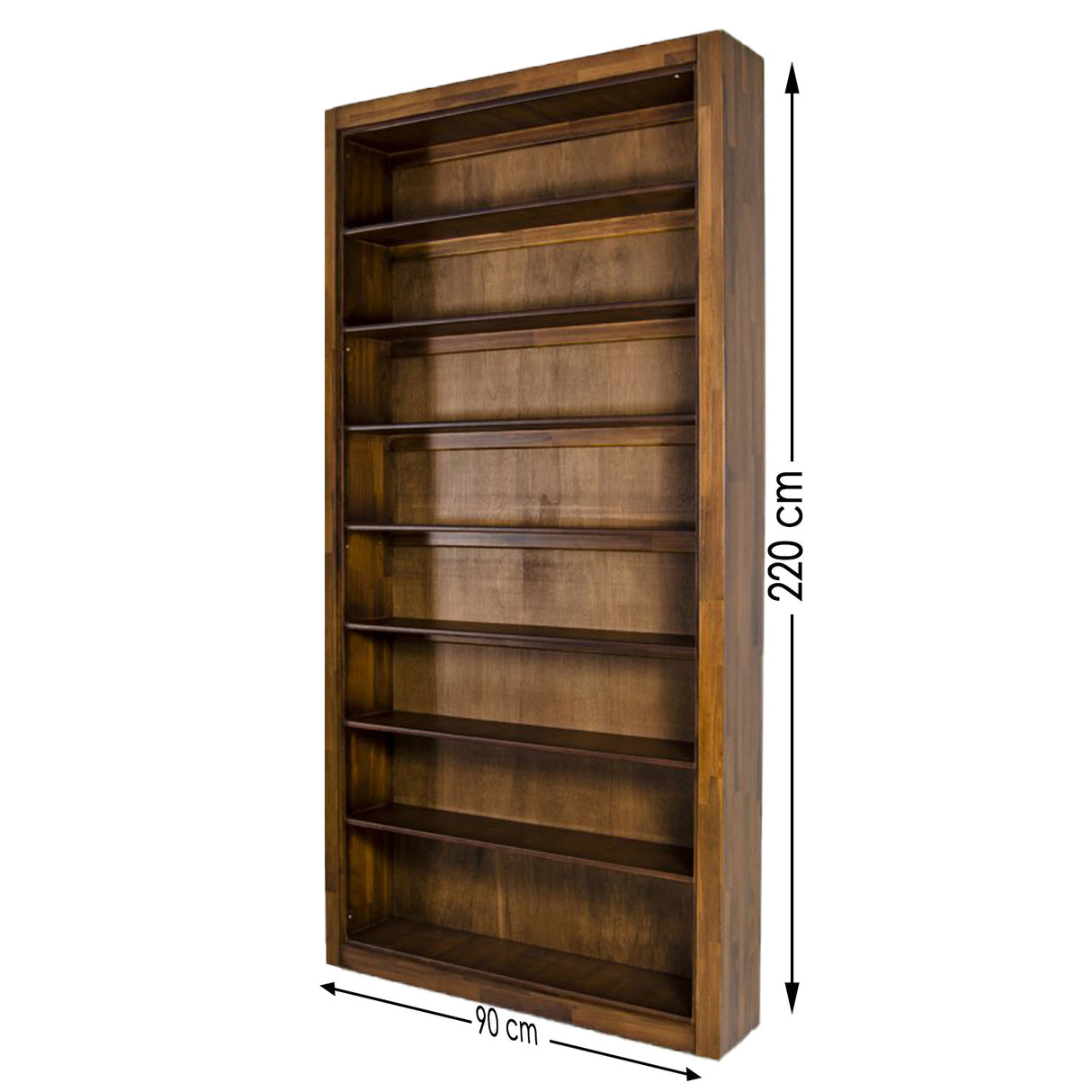 Bibliotecă Paina Xsmall, Maro, 90x30x220 cm