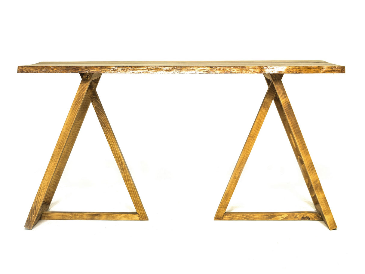 Masă dining Saiza, Stejar, 149x55x79 cm