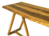 Masă dining Saiza, Stejar, 149x55x79 cm
