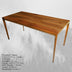 Masă dining Fejita Large, Nuc, SKU 829MSV4029, imagine 1