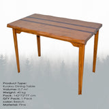 Masă dining Kuoksu Medium, Beech