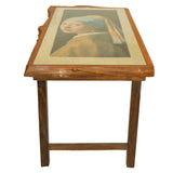 Masă dining Nordkisa Large, Nuc
