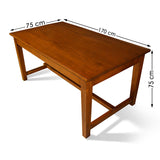 Masă dining Stornes Medium, Beech