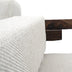 Canapea fixă 2 locuri Luna Small, Maro - Alb, 180x80x50 cm, SKU 829MSV4203, imagine 2