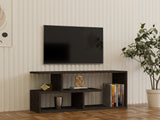 Comodă TV Cafu, Negru, 100x30x40 cm