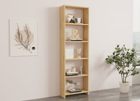 Bibliotecă New, Stejar, 160x20x50 cm