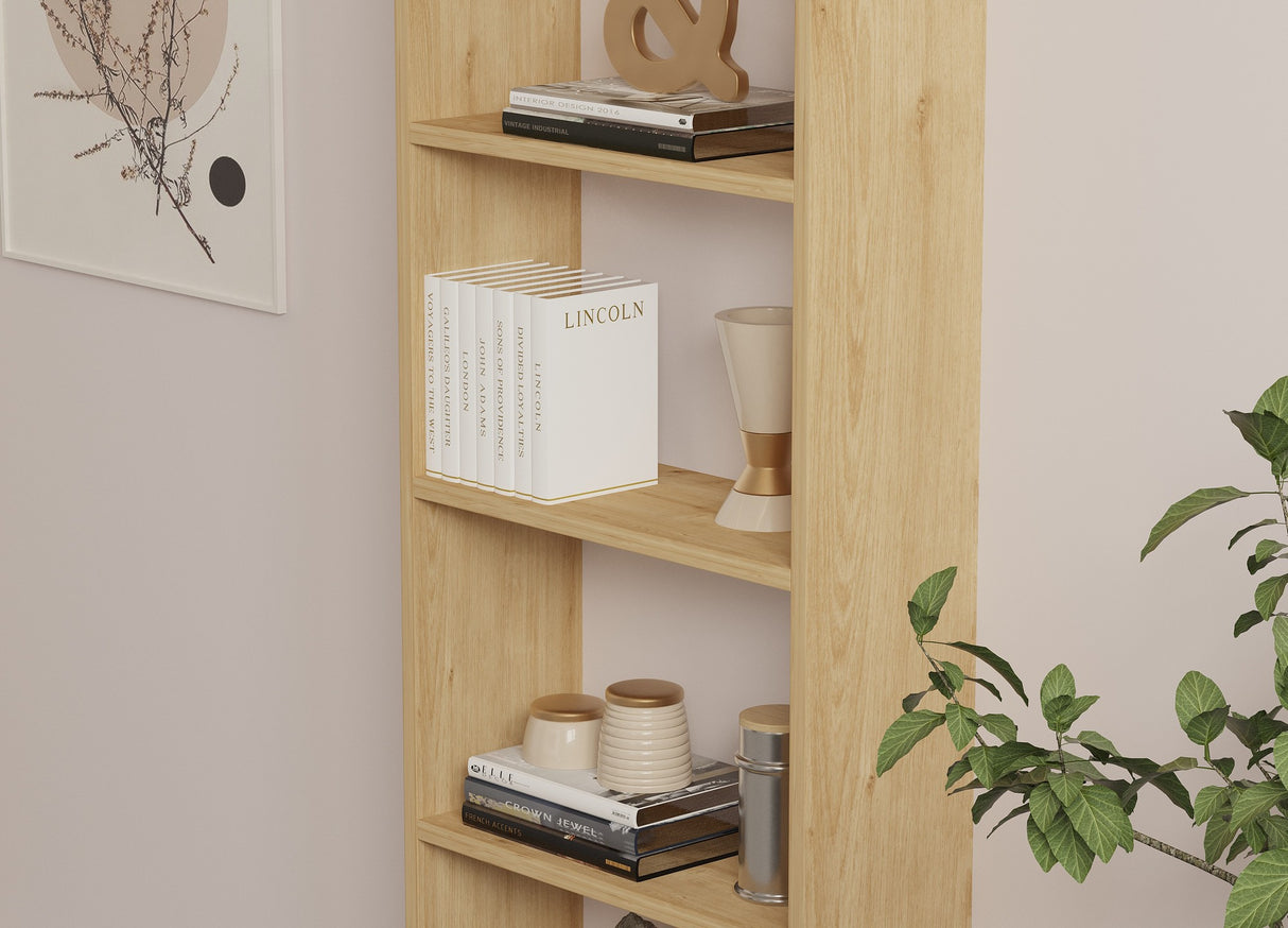 Bibliotecă New, Stejar, 160x20x50 cm