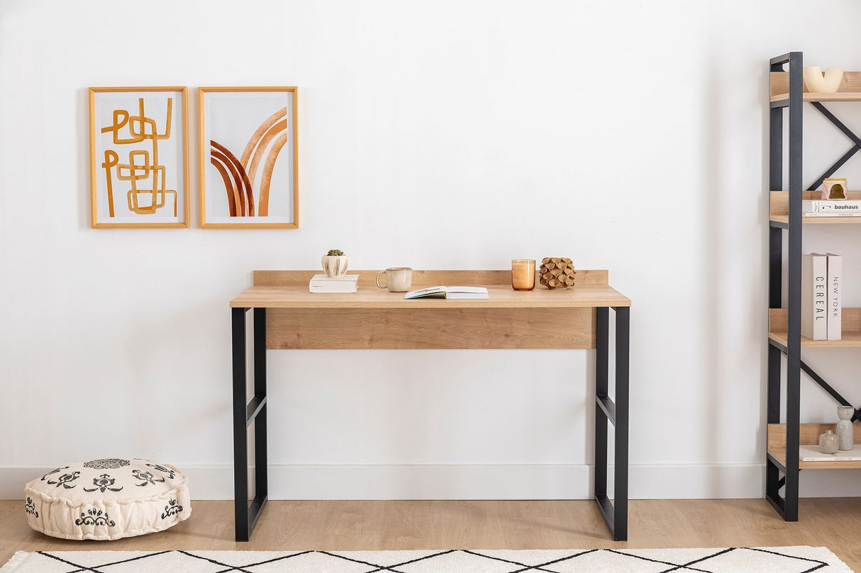Birou Deha, Sapphire - Negru, 112x60x79 cm