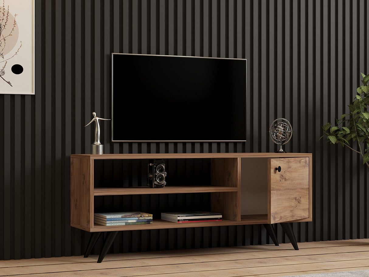 Comodă TV Jena, Pin atlantic, 120x29x50 cm
