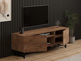 Comodă TV Tugi, Pin atlantic, 150x40x15 cm