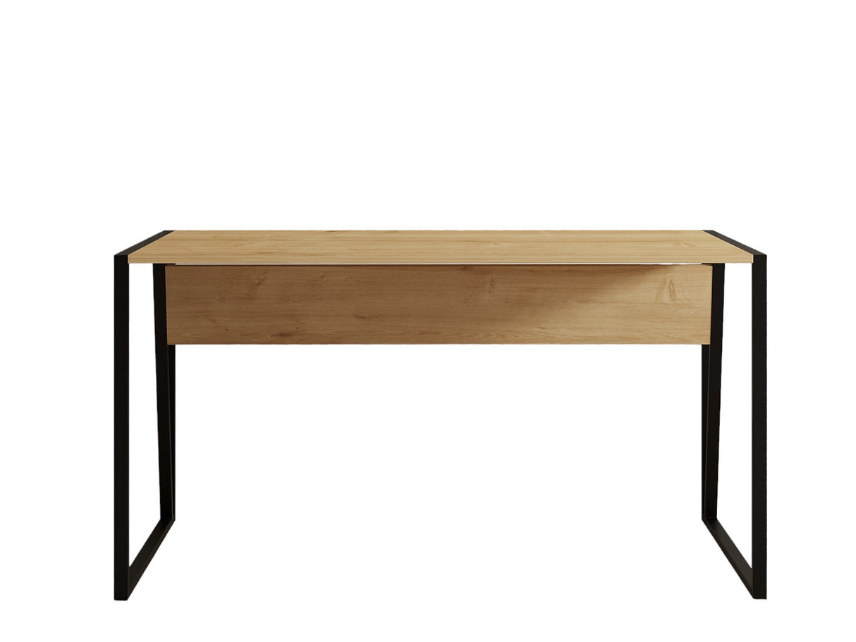 Birou Cunda Black, Sapphire - Negru, 140x70x74 cm