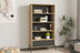 Bibliotecă Numana - Sapphire Oak, Antracite, Stejar safir - Antracit, 83.6x30x160 cm, SKU 835PUQ5304, imagine 1