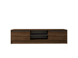 Set mobilă pentru sufragerie Pars, Nuc - Antracit, 180x40x45 cm