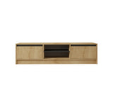 Set mobilă pentru sufragerie Suna, Sapphire - Stejar - Antracit, 180x40x45 cm