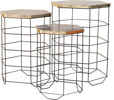 Măsuță de cafea Drew, Stejar - Negru, 41.5x50.5x36.5 cm, SKU 835PUQ6284, imagine 6