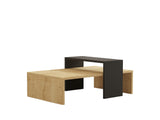Măsuță de cafea Glow, Diverse culori, 80x50x32 cm - Sapphire - Antracit | SKU: 835PUQ2818 | Măsuță de cafea Glow, 80x50x32 cm, varianta Sapphire - Antracit, produs pentru amenajarea locuinței, disponibil online în România la CasaMob