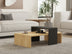 Sapphire - Antracit | SKU: 835PUQ2818 | Măsuță de cafea Glow, 80x50x32 cm, varianta Sapphire - Antracit, produs pentru amenajarea locuinței, disponibil online în România la CasaMob