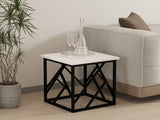Măsuță de cafea Woda, Diverse culori, 54x54x42 cm - Alb - Metal | SKU: 835PUQ2822 | Măsuță de cafea Woda, 54x54x42 cm, varianta Alb - Metal, produs pentru amenajarea locuinței, disponibil online în România la CasaMob