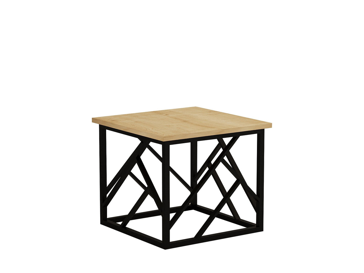 Măsuță de cafea Woda, Diverse culori, 54x54x42 cm - Sapphire - Negru | SKU: 835PUQ2846 | Măsuță de cafea Woda, 54x54x42 cm, varianta Sapphire - Negru, produs pentru amenajarea locuinței, disponibil online în România la CasaMob