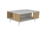 Măsuță de cafea Seda, Diverse culori, 90x60x40 cm - Alb - Sapphire | SKU: 835PUQ2857 | Măsuță de cafea Seda, 90x60x40 cm, varianta Alb - Sapphire, produs pentru amenajarea locuinței, disponibil online în România la CasaMob