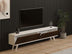 Comodă TV Hill, Nuc - Alb, 160x25x40 cm, SKU 835PUQ3002, imagine 3