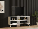 Comodă TV One, Diverse culori, 120x30x50 cm - Alb | SKU: 835PUQ3018 | Comodă TV One, 120x30x50 cm, varianta Alb, produs pentru amenajarea locuinței, disponibil online în România la CasaMob