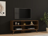 Comodă TV One, Diverse culori, 120x30x50 cm - Nuc | SKU: 835PUQ3019 | Comodă TV One, 120x30x50 cm, varianta Nuc, produs pentru amenajarea locuinței, disponibil online în România la CasaMob