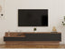 Comodă TV Asır, Pin atlantic - Antracit, 160x35x35 cm, SKU 835PUQ3046, imagine 2