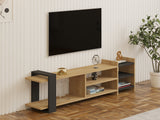 Comodă TV Elis, Sapphire - Antracit, 154x26x40 cm