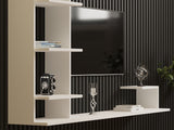 Comodă TV Noble, Diverse culori, 180x30x122 cm - Alb | SKU: 835PUQ3062 | Comodă TV Noble, 180x30x122 cm, varianta Alb, produs pentru amenajarea locuinței, disponibil online în România la CasaMob