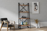 Bibliotecă Alaro, Diverse culori, Diverse dimensiuni - Nuc - 66x30x150 cm | SKU: 835PUQ3624 | Bibliotecă Alaro, varianta Nuc - 66x30x150 cm, produs pentru amenajarea locuinței, disponibil online în România la CasaMob