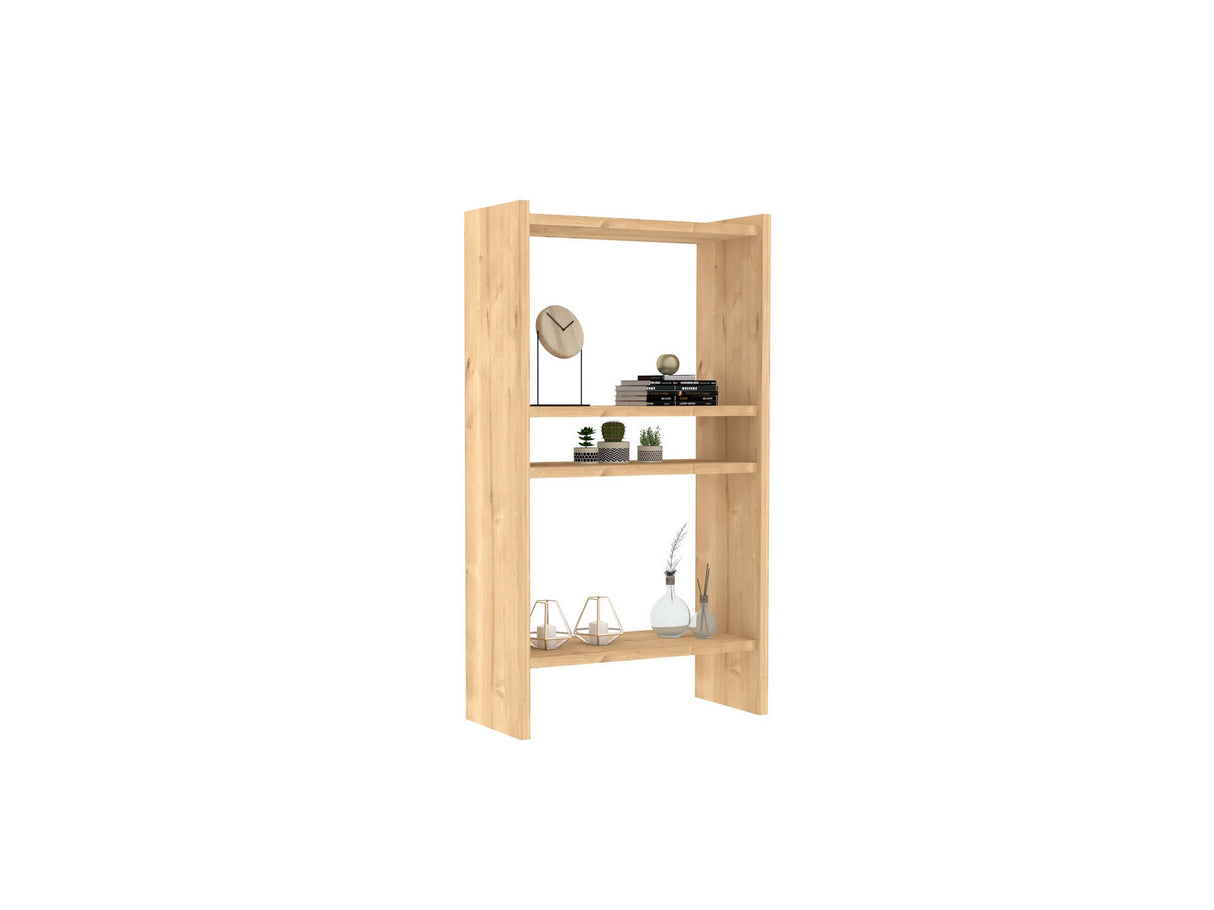 Bibliotecă Pera - Sapphire, Nuc, 52x22x90 cm